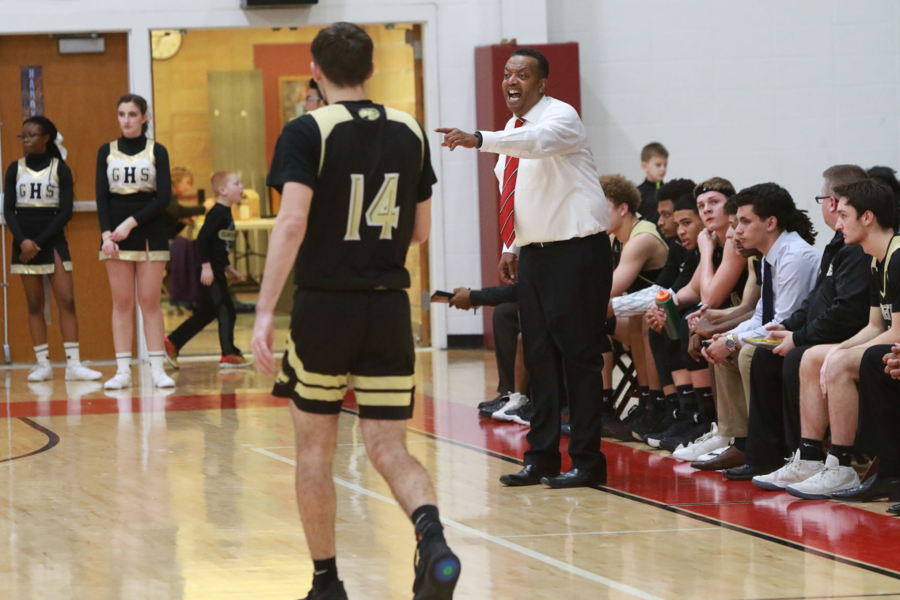 Gallery: Boys basketball - Griffith at Hanover Central